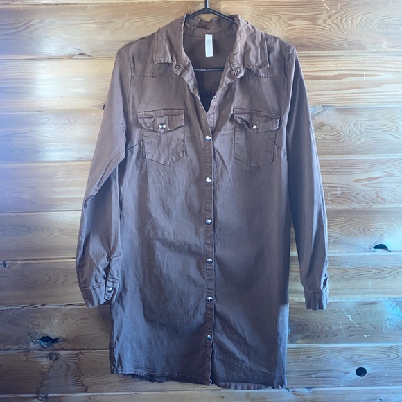 CAPOSHIE SHIRT DRESS - Picture 2 of 5